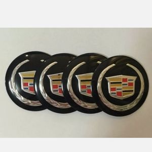 Car hub cap stick ons